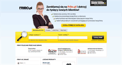 Desktop Screenshot of fribo.pl